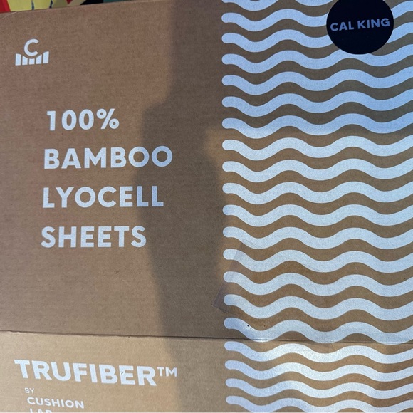 California King Cushion Lab Blue sheet set - Picture 3 of 5